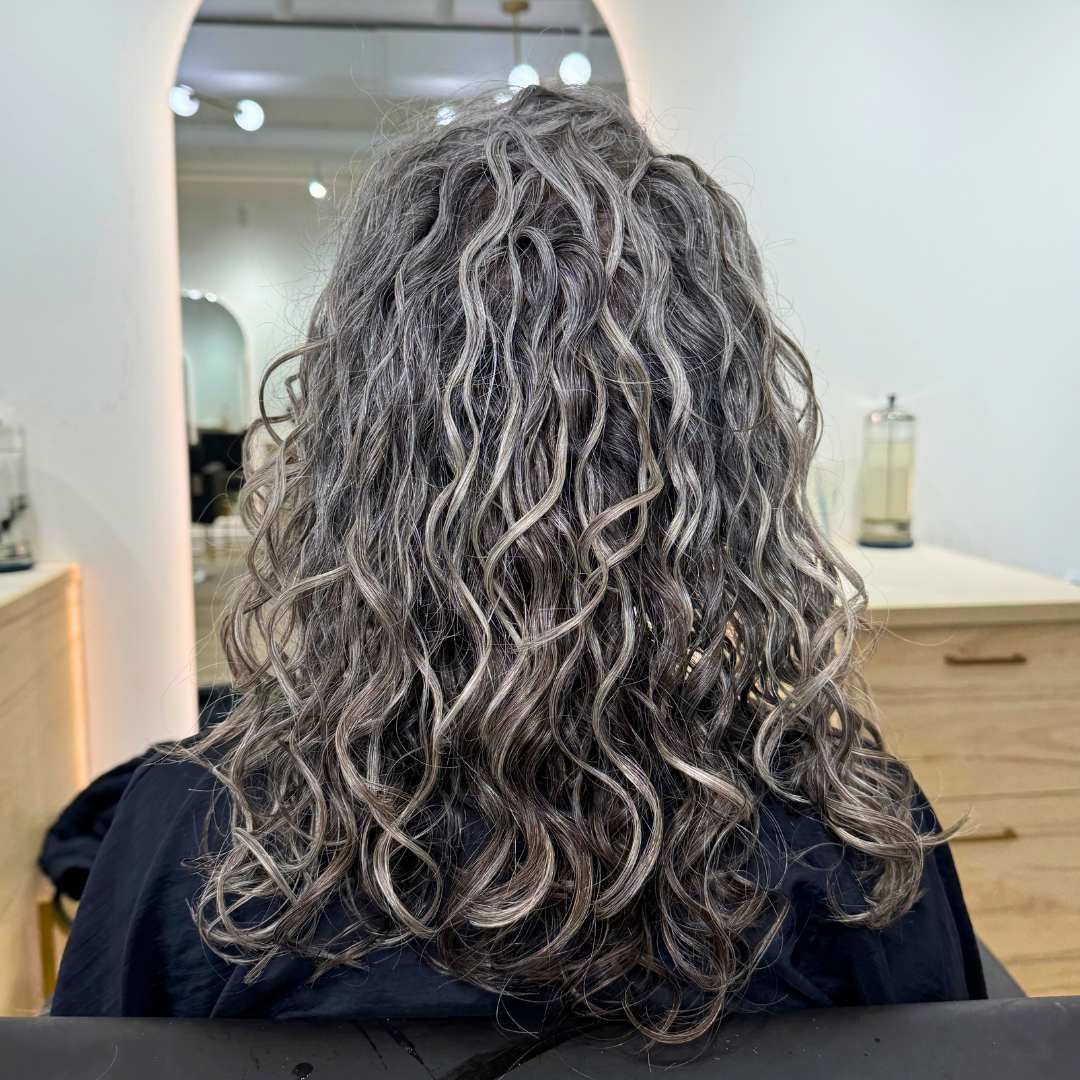 Final curl style with soft, bouncy and defined curls