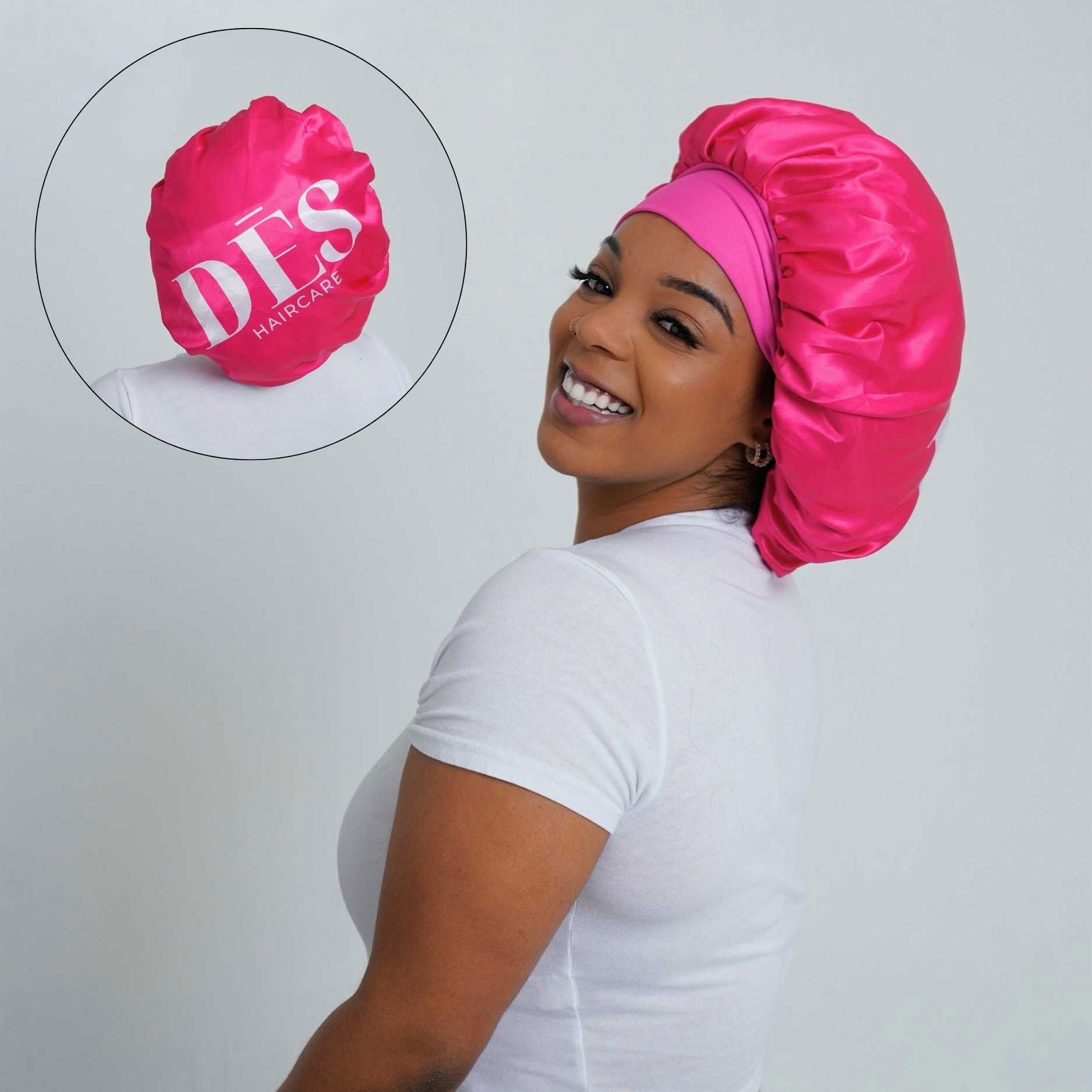 Deluxe Satin Bonnet - DES Hair Care