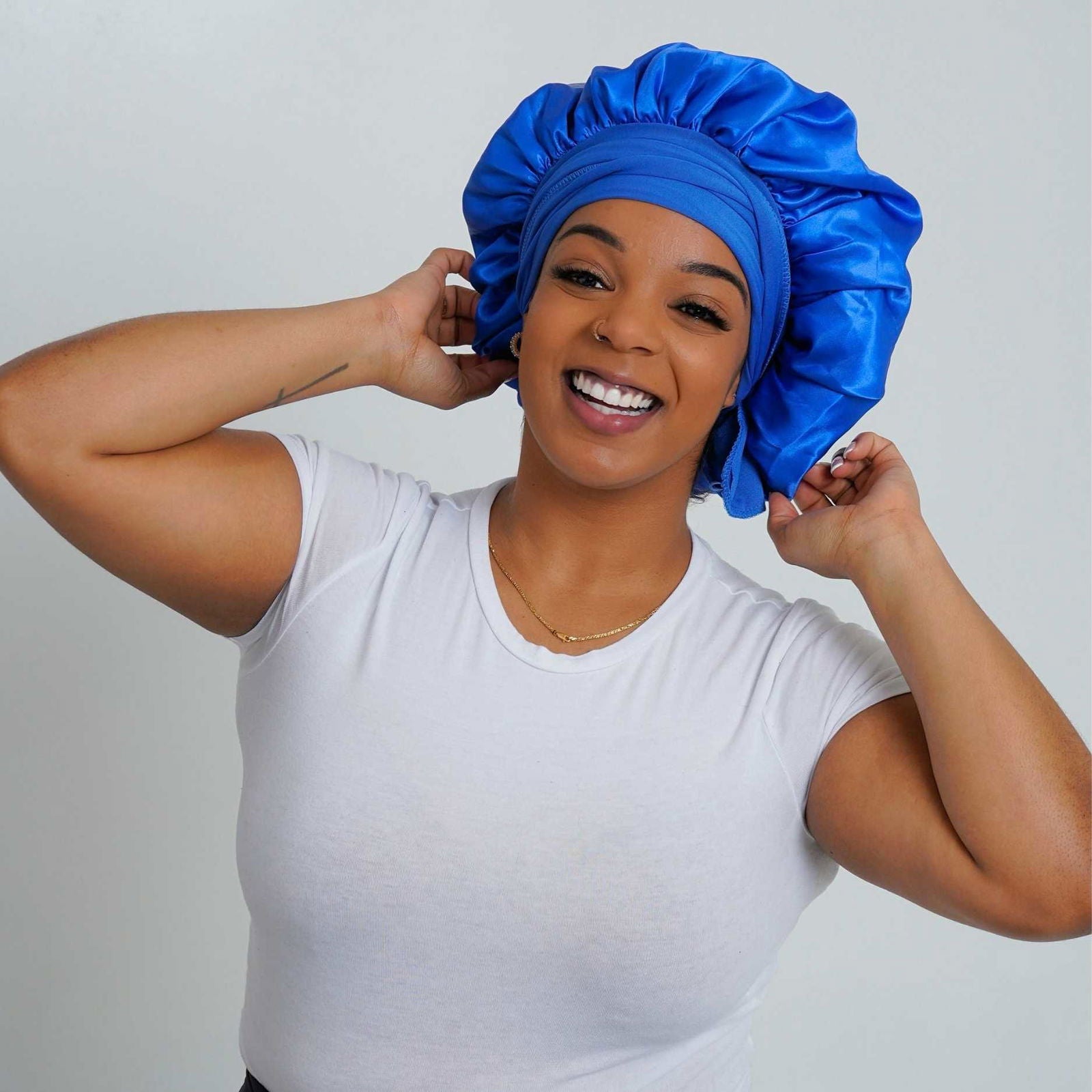 Deluxe Satin Bonnet - DES Hair Care