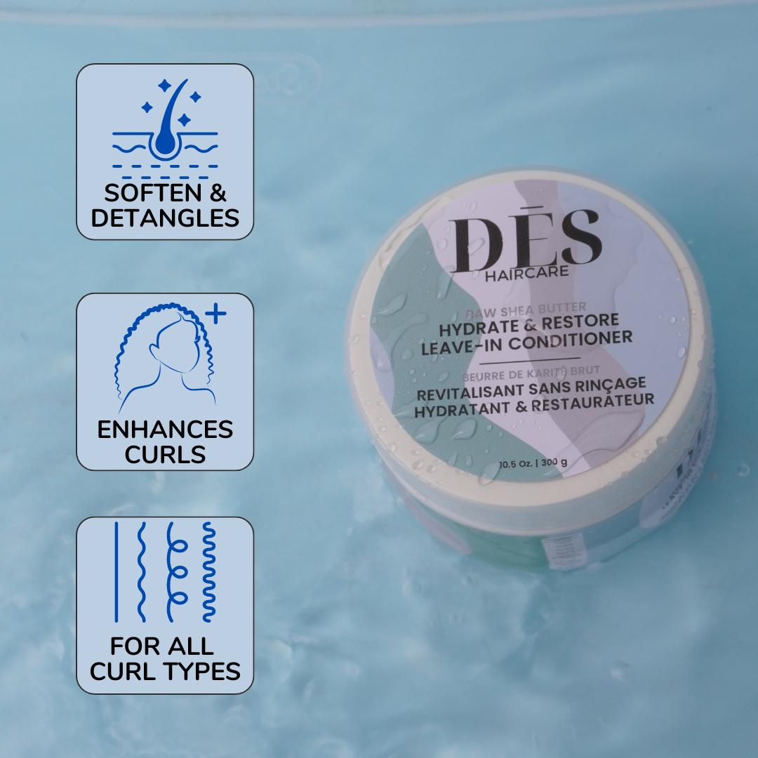 Hydrate & Restore Leave-in Conditioner - DES Hair Care