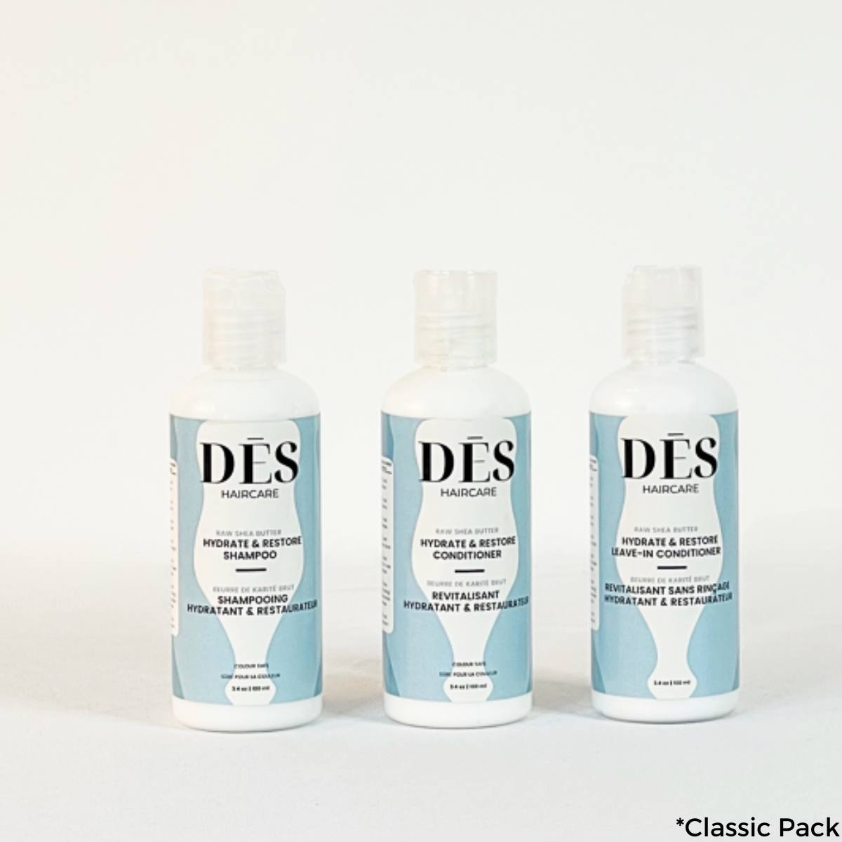 Hydrate & Restore Travel Pack - DES Hair Care