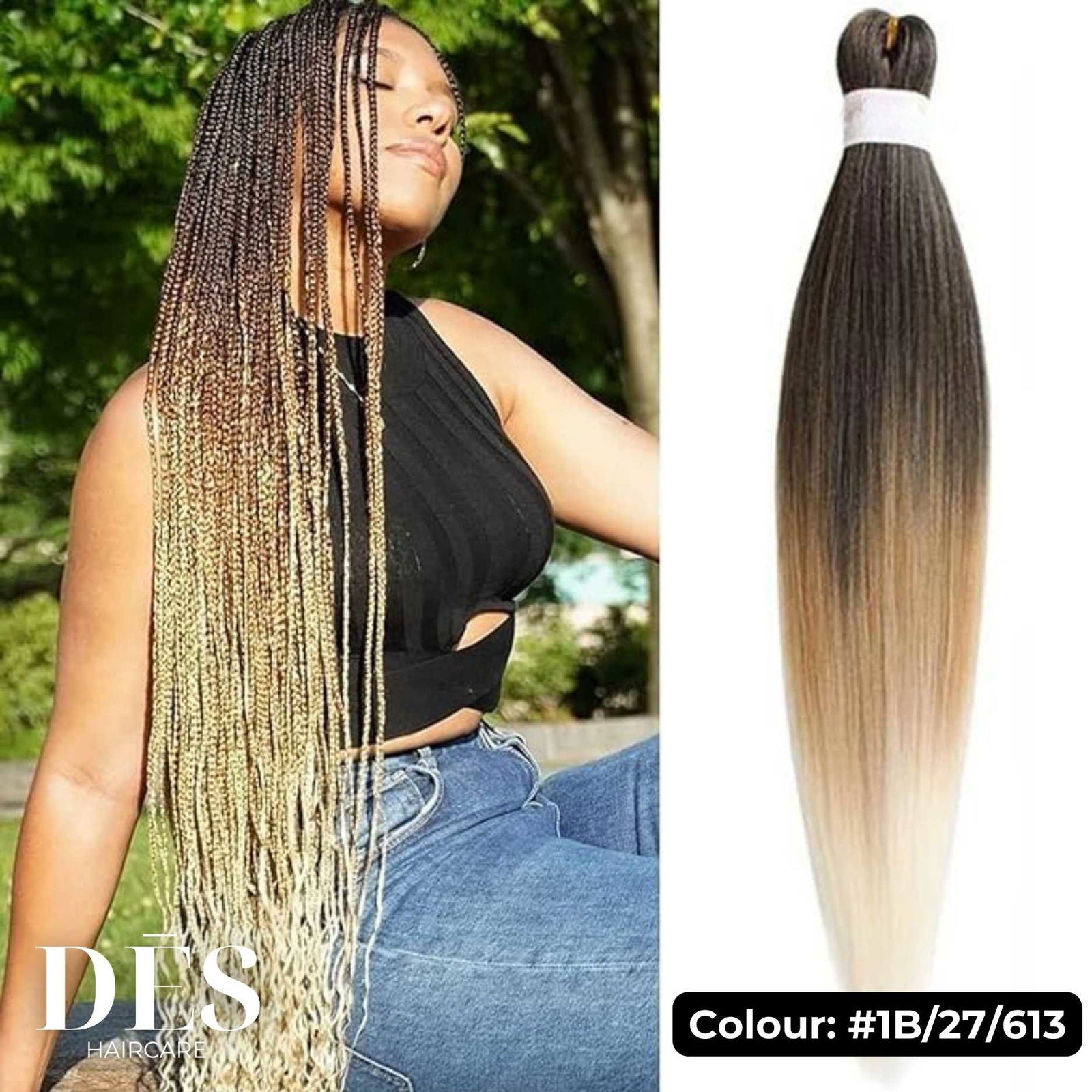 Pre-Stretched Braiding Hair (1 pack) - DES Hair Care