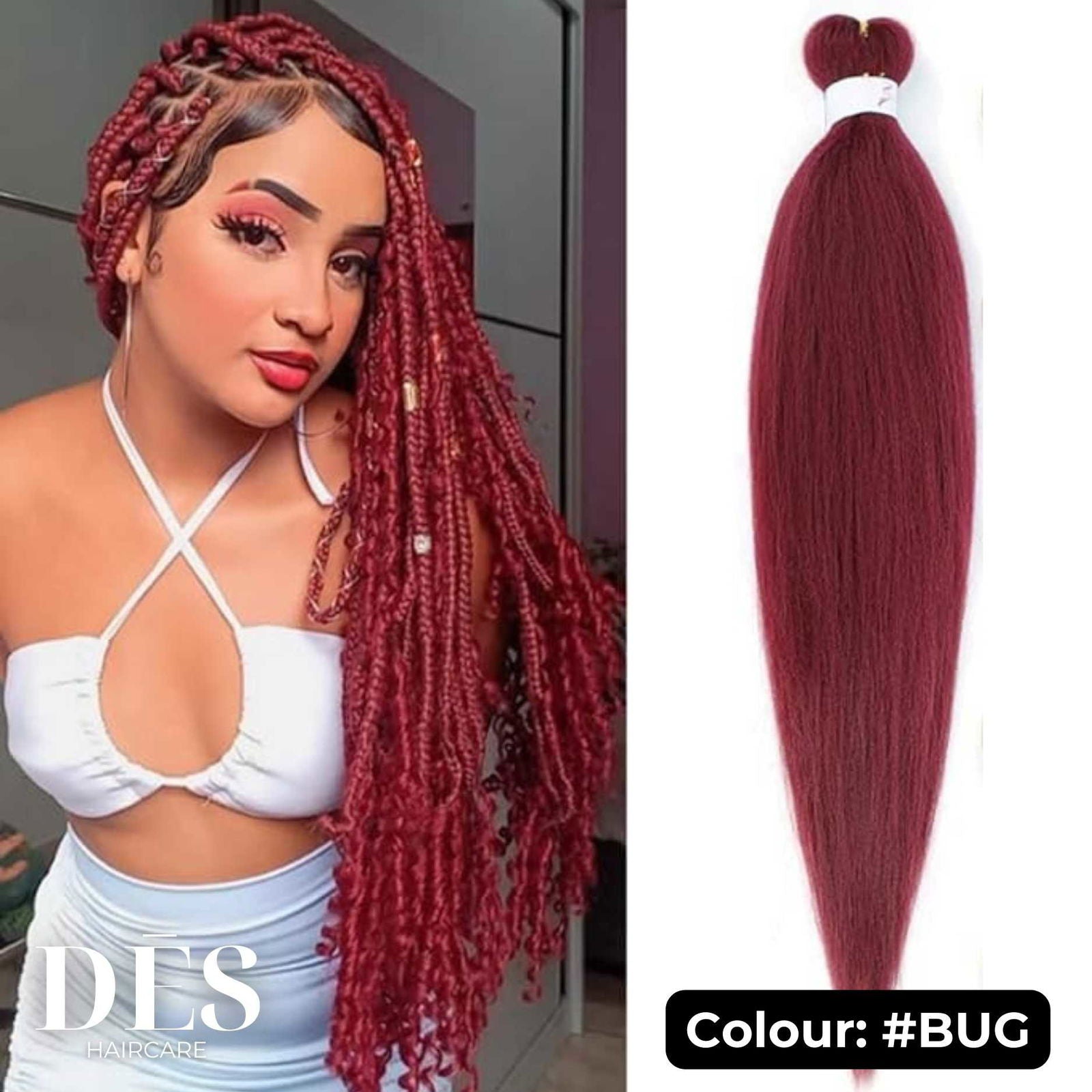 Pre-Stretched Braiding Hair (1 pack) - DES Hair Care