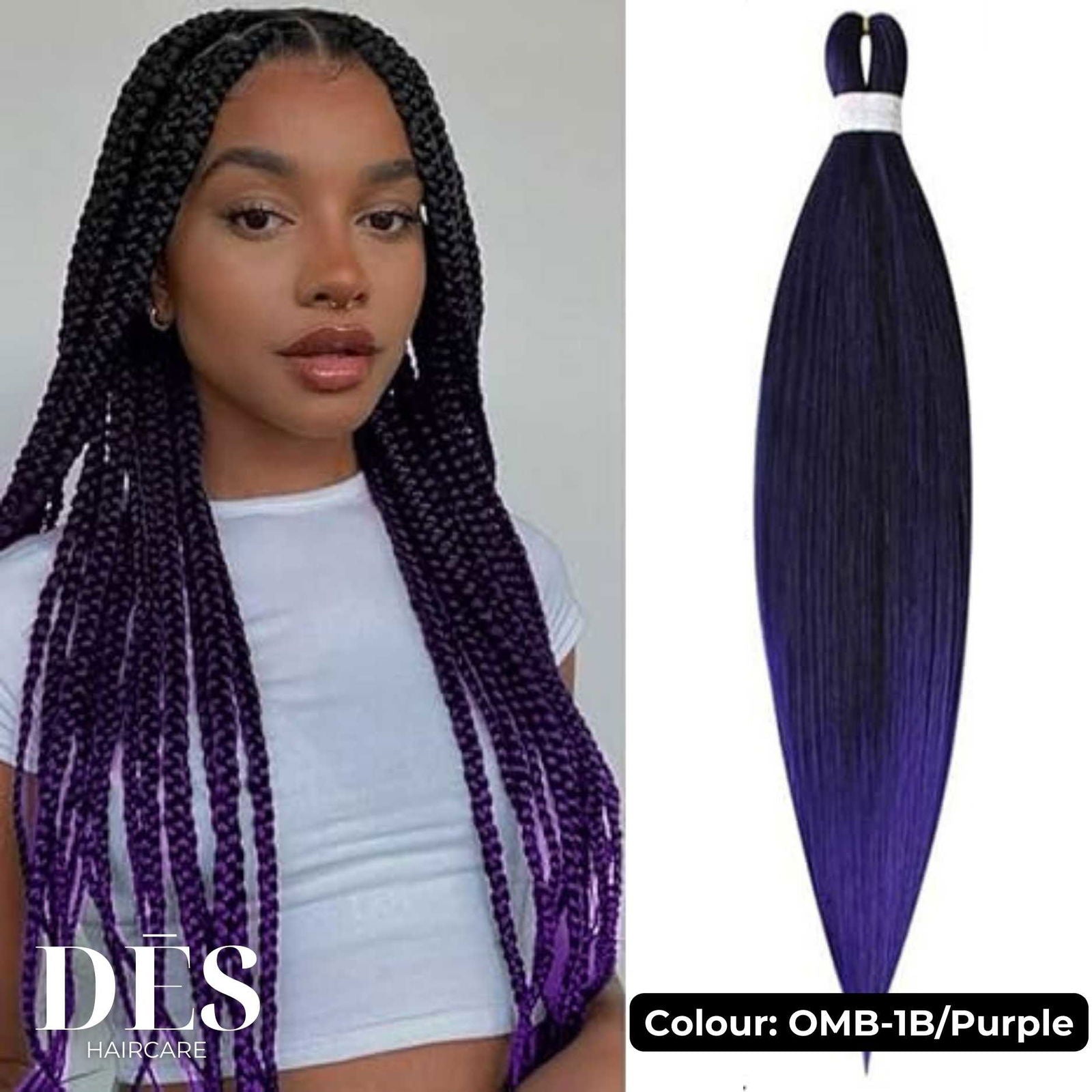 Pre-Stretched Braiding Hair (1 pack) - DES Hair Care