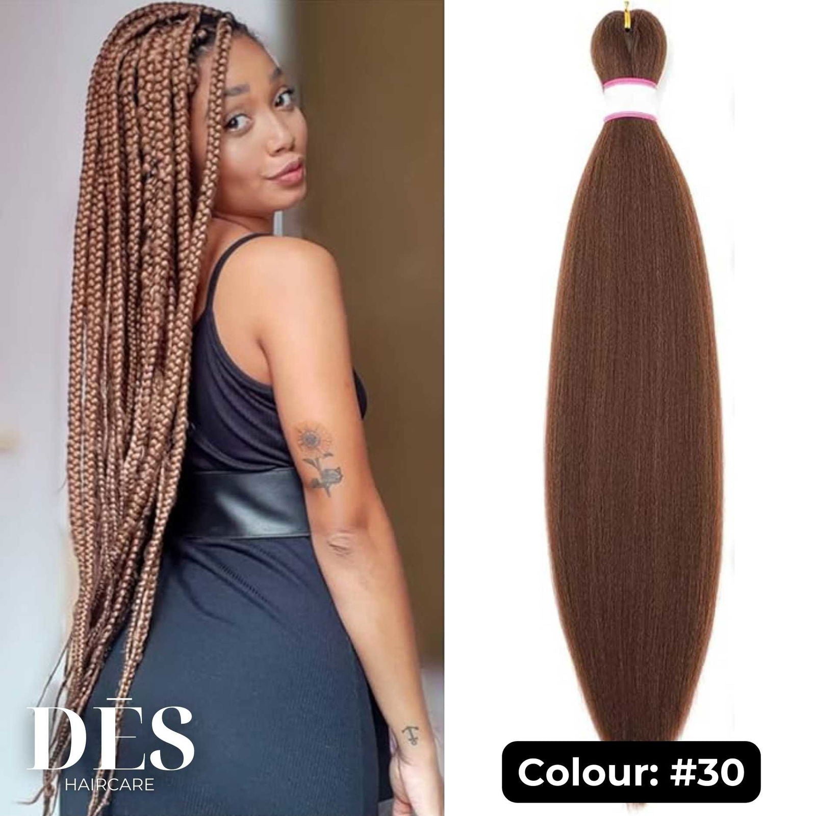 Pre-Stretched Braiding Hair (1 pack) - DES Hair Care