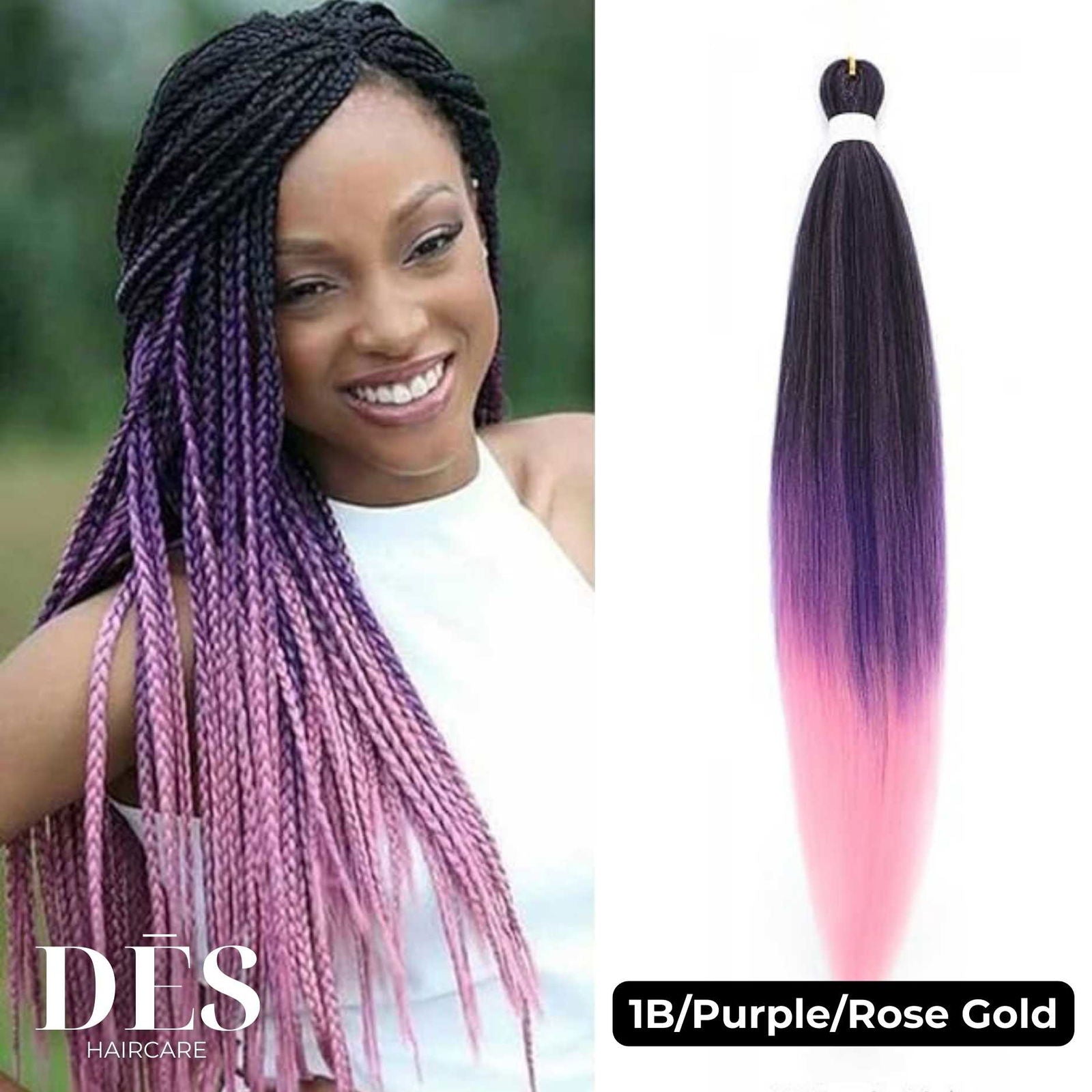 Pre-Stretched Braiding Hair (1 pack) - DES Hair Care