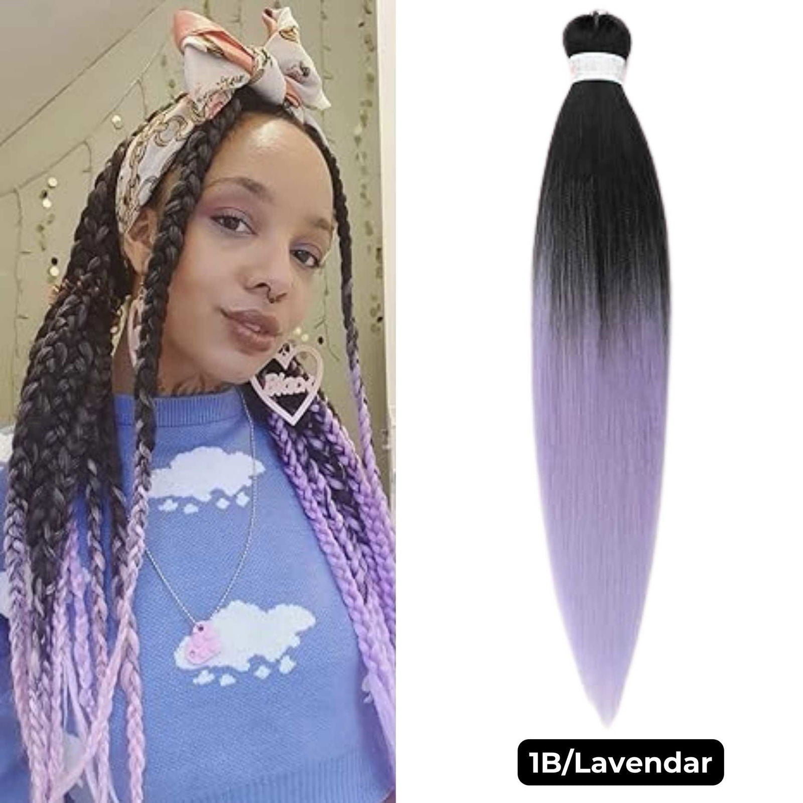 Pre-Stretched Braiding Hair (1 pack) - DES Hair Care