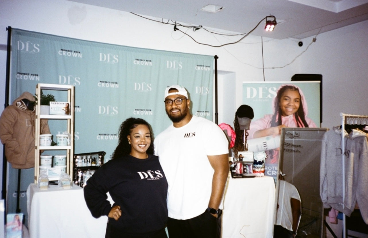 Curly hair care treatment at Destini Curl Spa